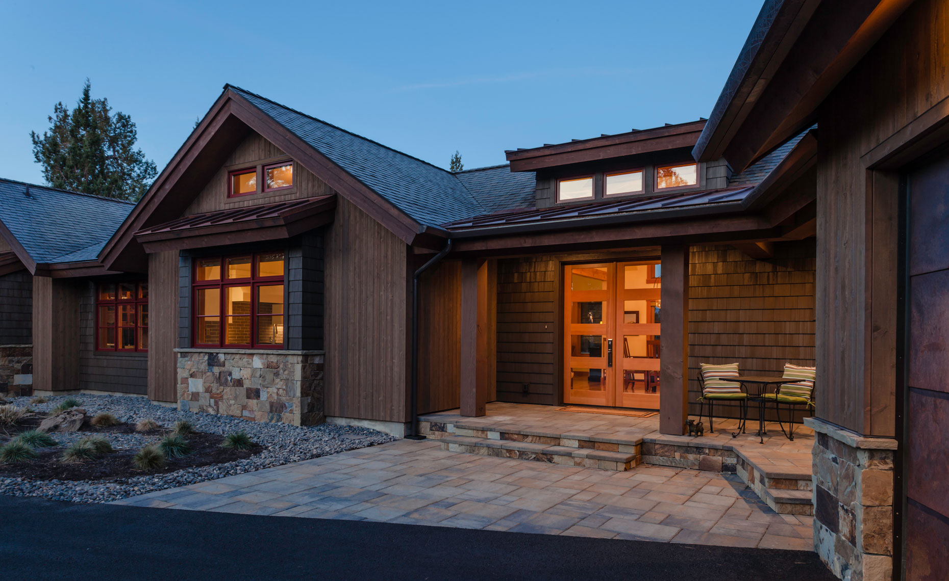 Modern-Ranch-Home-front-porch