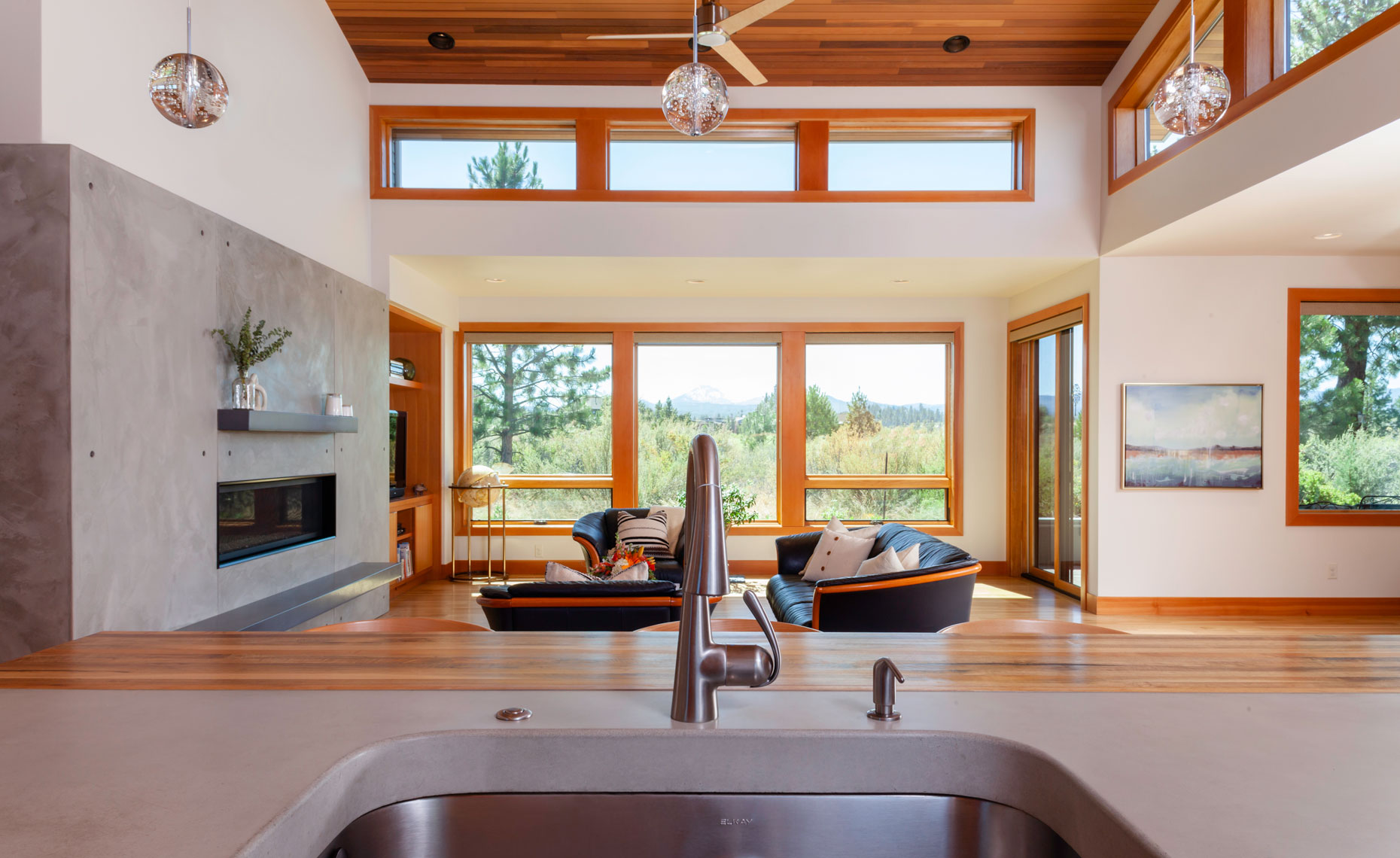 Modern kitchen Tetherow home